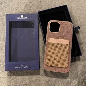 Rose Gold Swarovski iPhone 12 Pro Max Case